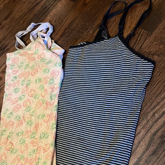 ✨ Motherhood Nursing Women’s Nursing / Breastfeeding Clip Tank Top Bundle - Picture 2 of 5